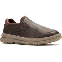 Hush Puppies Baylor Leder Herren Braun Slipper