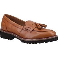 Hush Puppies Ginny Leder Damen Tan Loafers