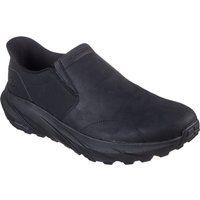 Skechers Conner Rayne Leder Herren Schwarz Slipper