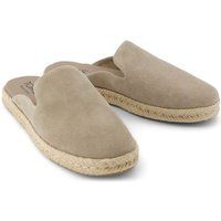 TOMS Santiago Mule Leder Damen Dune Mules