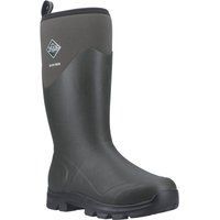Muck Boots Rancher Gummistiefel für Herren in Staubgrün/Schwarz, Winterkniekurze Stiefel
