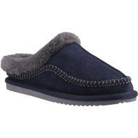 Hush Puppies Anika Wildleder Damen Hausschuhe in Marineblau