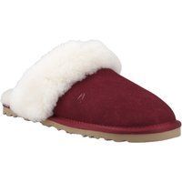 Hush Puppies Samantha Damen Hausschuhe aus Wildleder in Bordeaux