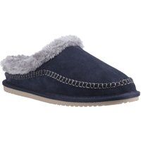 Hush Puppies Atticus Wildleder Hausschuhe für Herren in Marineblau
