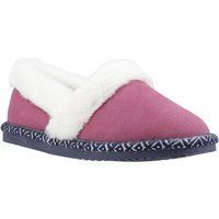 Hush Puppies Ariel Wildleder Damen Pantoffeln in Pink