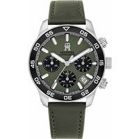 Moderne grüne Chronographenuhr