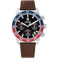 Moderne grüne Chronographenuhr