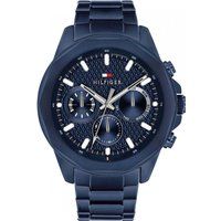 Herren-Chronograph Edelstahl Uhr
