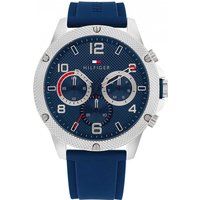 Tommy Hilfiger Blaue Multifunktionsuhr