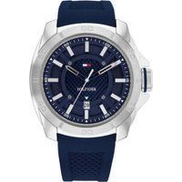 Herrenuhr Blaues Zifferblatt Kautschuk