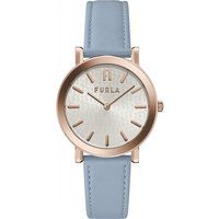 Elegante Damenuhr mit Lederarmband