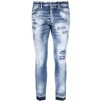 Cool Guy Cropped Blaue Jeanshose