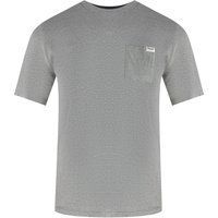 Klassisches T-Shirt mit Rundhalsausschnitt und Tasche