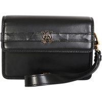 Elegante Leder Clutch mit Handgelenkschlaufe