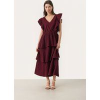 Kleid TulaPW Gerade Passform bordo