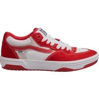 Retro-inspirierter Wildleder- und Ledersneaker