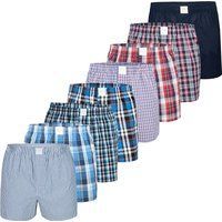 Klassische Web-Boxershorts aus Baumwolle Set