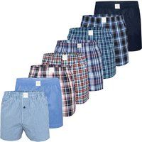Klassische Web-Boxershorts aus Baumwolle Set