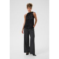 Kurzarm-Bluse CRViria Regular fit black