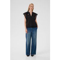 Ärmellose Bluse KBOmmi Straight fit black