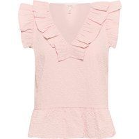 Ärmellose Bluse TrojaPW Gerade Passform pink