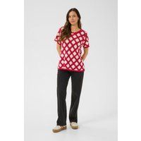 Kurzarm-Bluse CRKip Regular fit red