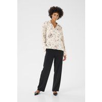 Langarm-Bluse SheenaPW Oversize fit offwhite
