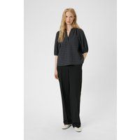Kurzarm-Bluse KBAyo Classic fit white green