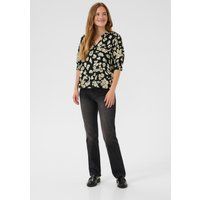 Kurzarm-Bluse KAelly Regular fit leopard