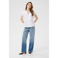 Kurzarm-Bluse KAgerid Regular fit white