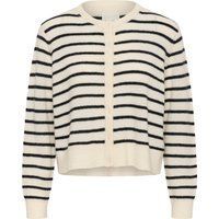 Strickjacke LinikaPW Gerade Passform white