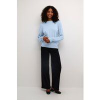 Langärmliger Zopfstrickpullover