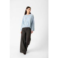 Strickpullover SLSanja Lockere Passform blue