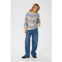 Strickpullover KAverana Baggy fit beige
