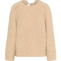 Strickpullover SLPleoni Lockere Passform beige