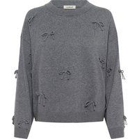 Strickpullover SLSanja Lockere Passform grey