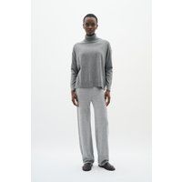 Locker geschnittener Rollkragen Strickpullover