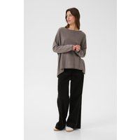 Oversized Strickpullover mit Rundhalsausschnitt
