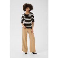 Strickpullover CUmesa Relaxed fit black offwhite