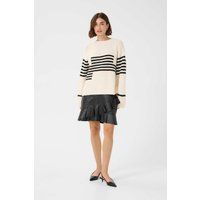 Strickpullover CUnicky Relaxed fit black offwhite