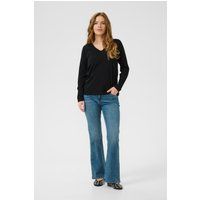 Klassisches Langarmshirt mit lockerer Passform