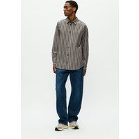 Gestreiftes Langarm Regular Fit Hemd