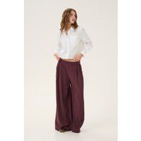 Langarm - Hemd SunnaMW Baggy fit white