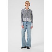 Langarm - Hemd KBBeatrice Casual fit blue white