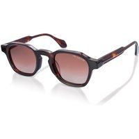 Polarisierte Sonnenbrille mit geometrischem Rahmen