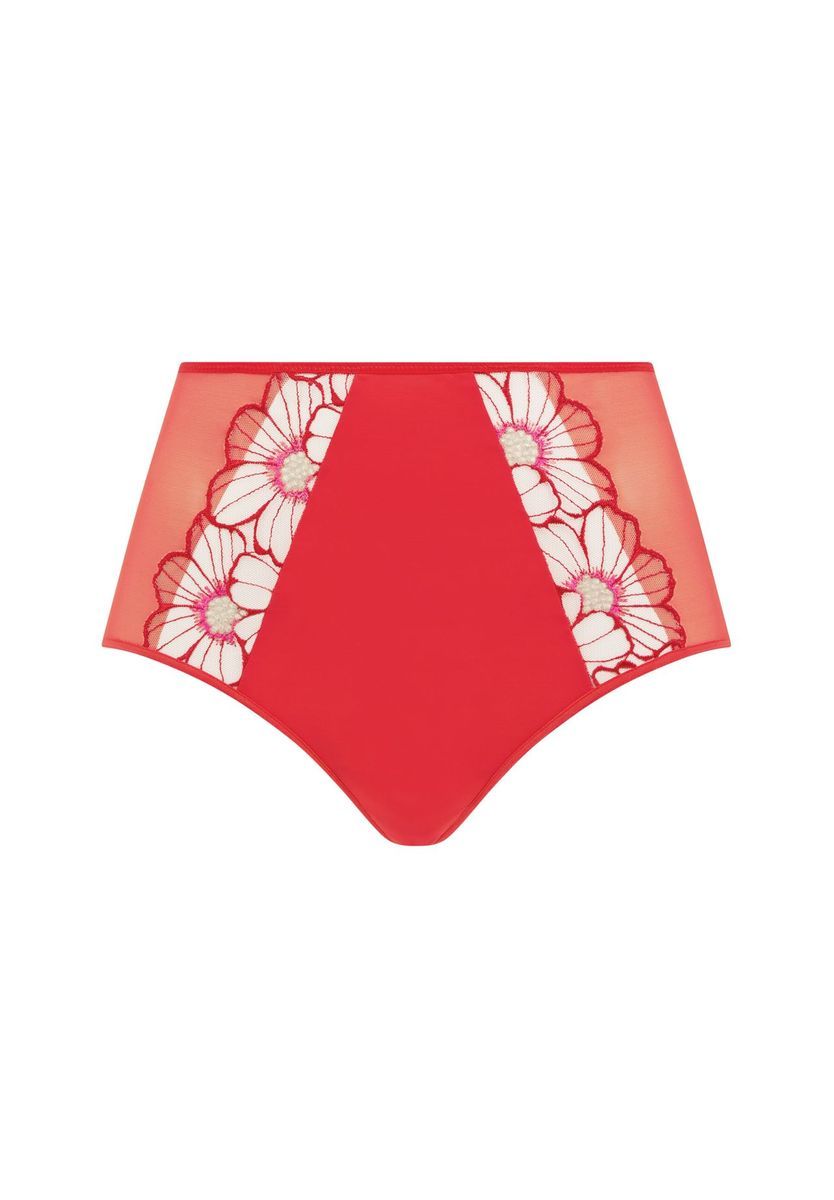 Floral Bestickter Taillen-Slip