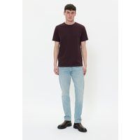 Klassisches Baumwoll T-Shirt mit Rundhalsausschnitt