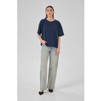 T-shirt HelleMW Baggy fit marine