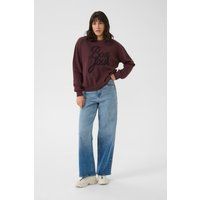 Sweatshirt KAberta Loose fit brown