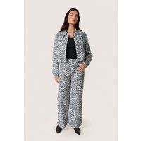 Jeanshemd SLSandja Baggy fit animal